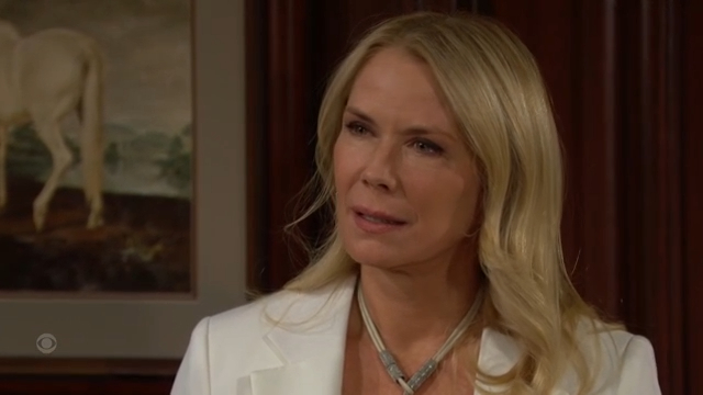 brooke not happy to see thomas  bold and beautiful recaps soapsspoilers