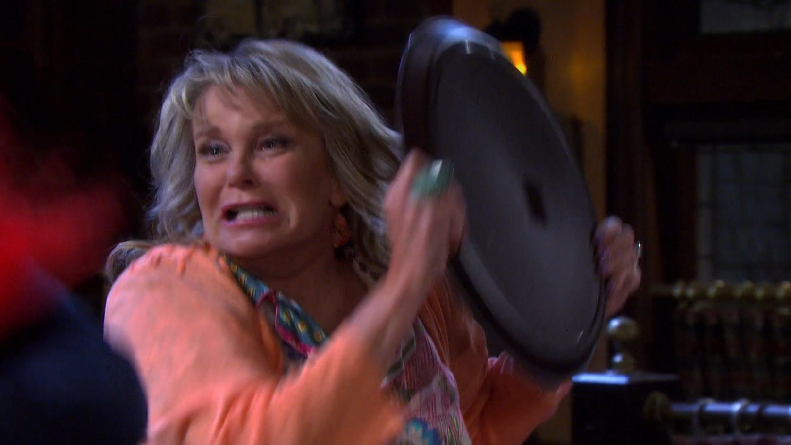 bonnie hits roman over the head days of our lives recaps soapsspoilers