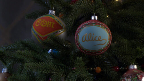 alice and tom ornaments days