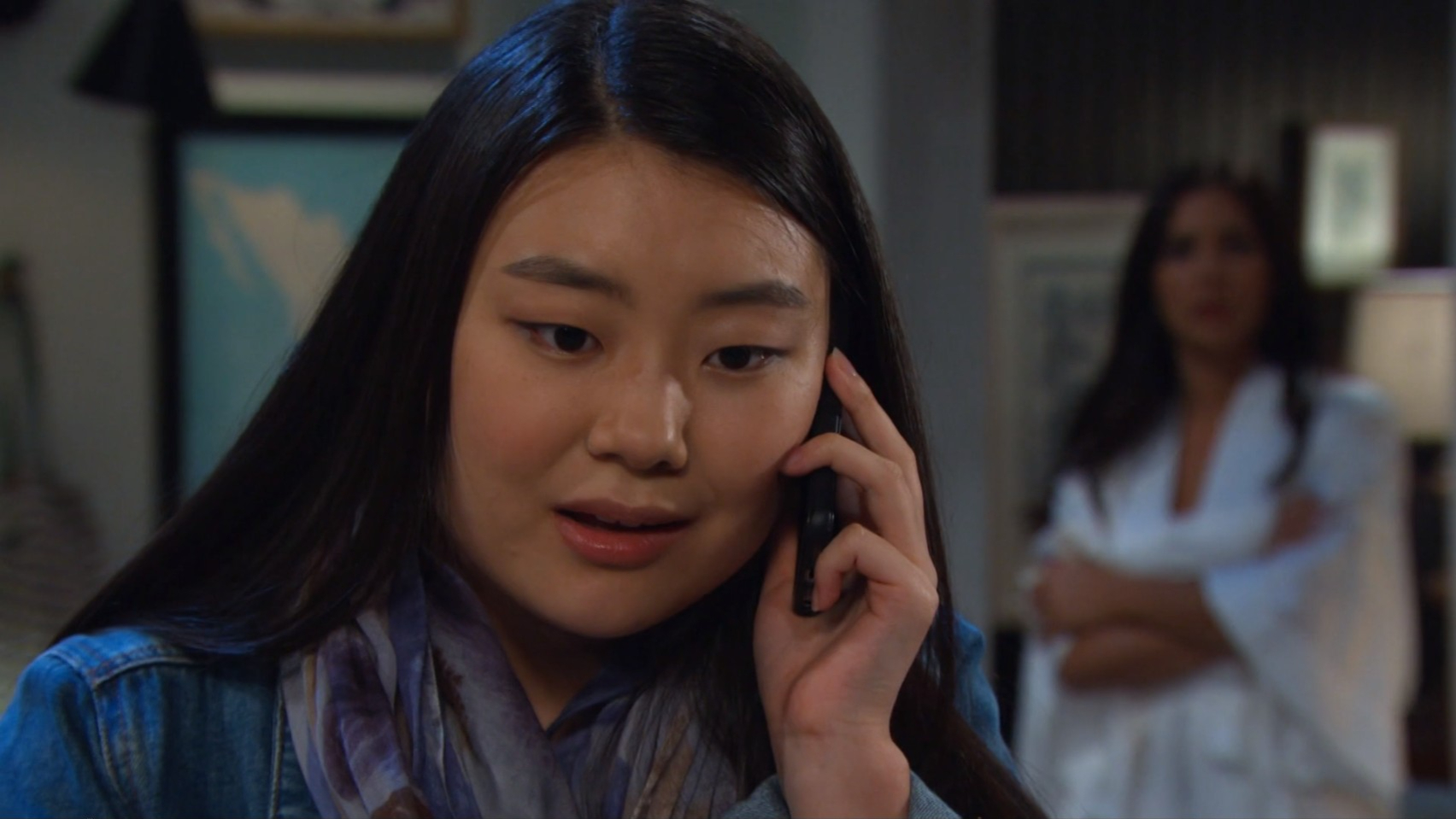 wendy on call with johnny Days recaps SoapsSpoilers