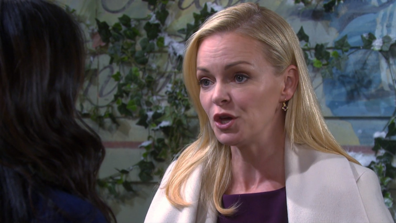 belle yells at melinda for her unethically keeping chanel at SPD days of our lives recap soapsspoilers