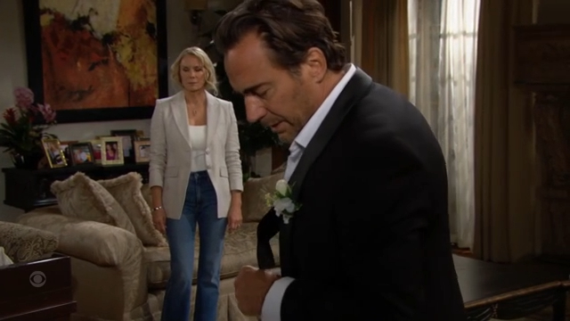 brooke looks elegant with ridge in a tux bold and beautiful recaps soapsspoilers