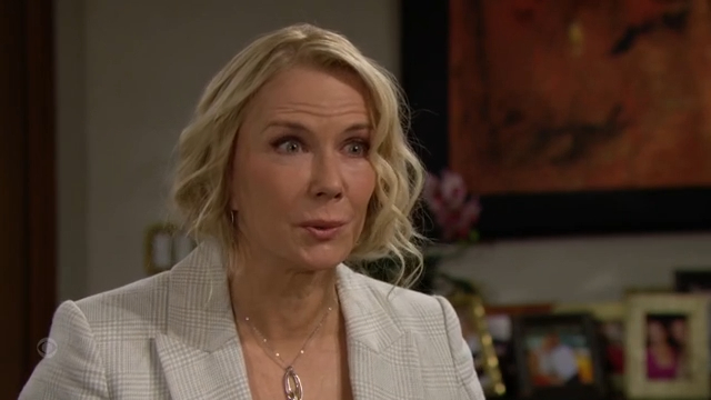 brooke asks why ridge didn't ask her about the CPS call bold and beautiful recaps soapsspoilers