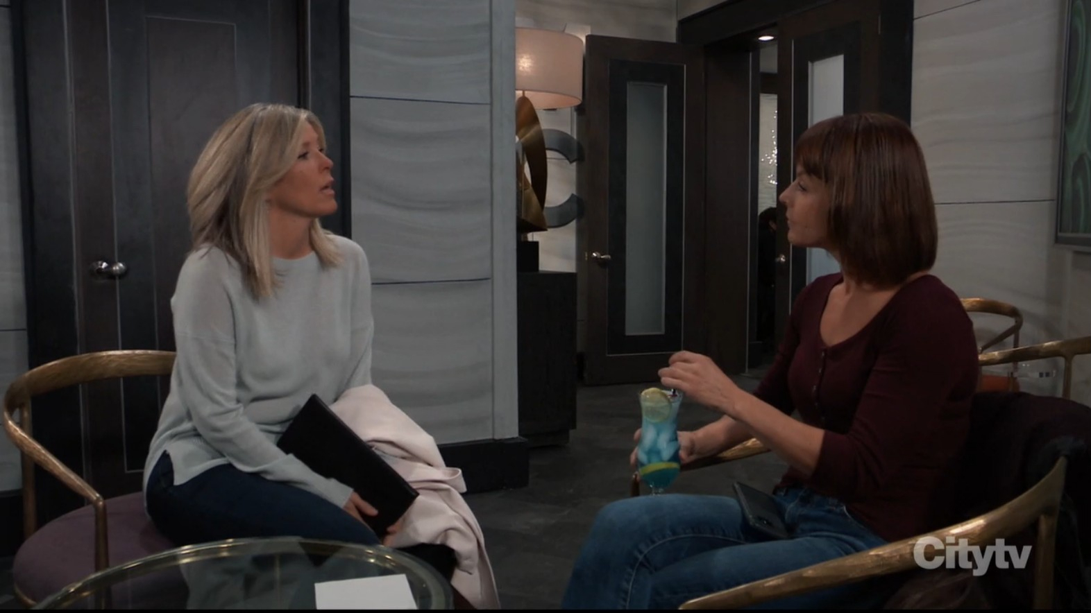 carly and denise GH recaps soapsspoilers