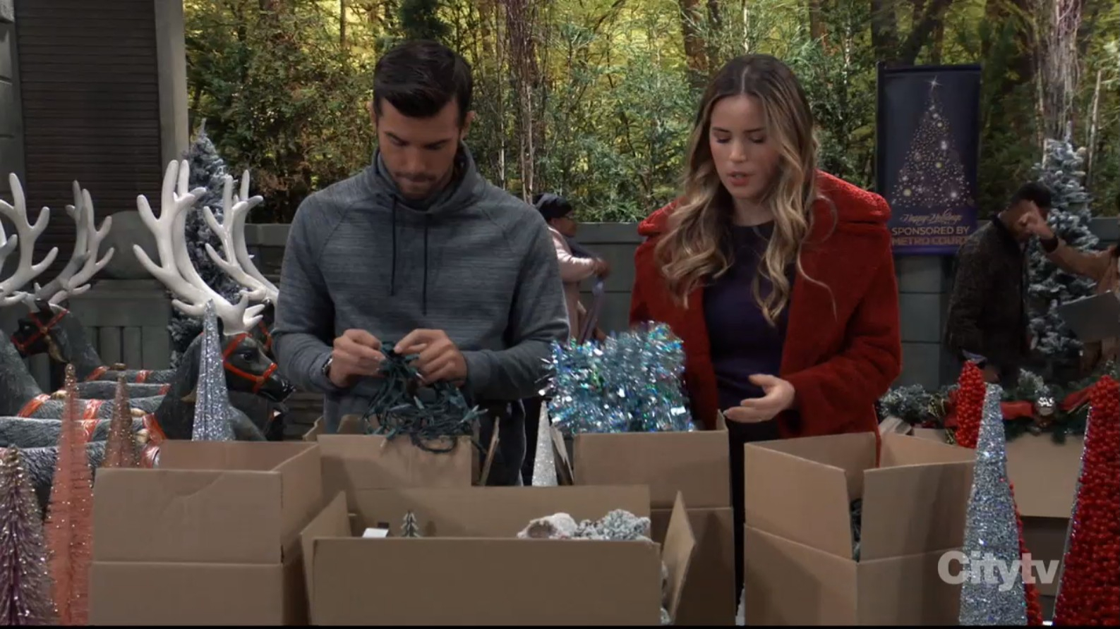 chase and sasha decorate for christmas general hospital recaps soapspspoilers