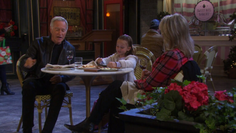 rachel with john and marlena at town square days of our lives recaps soapsspoilers
