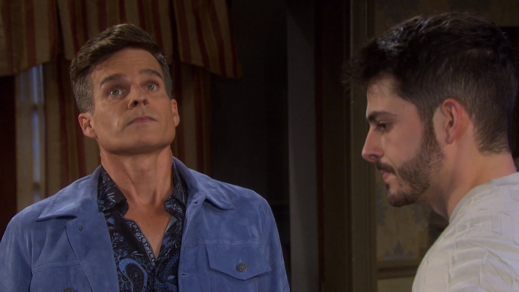 sonny with leo talking about want ads days of our lives recaps soapsspoilers