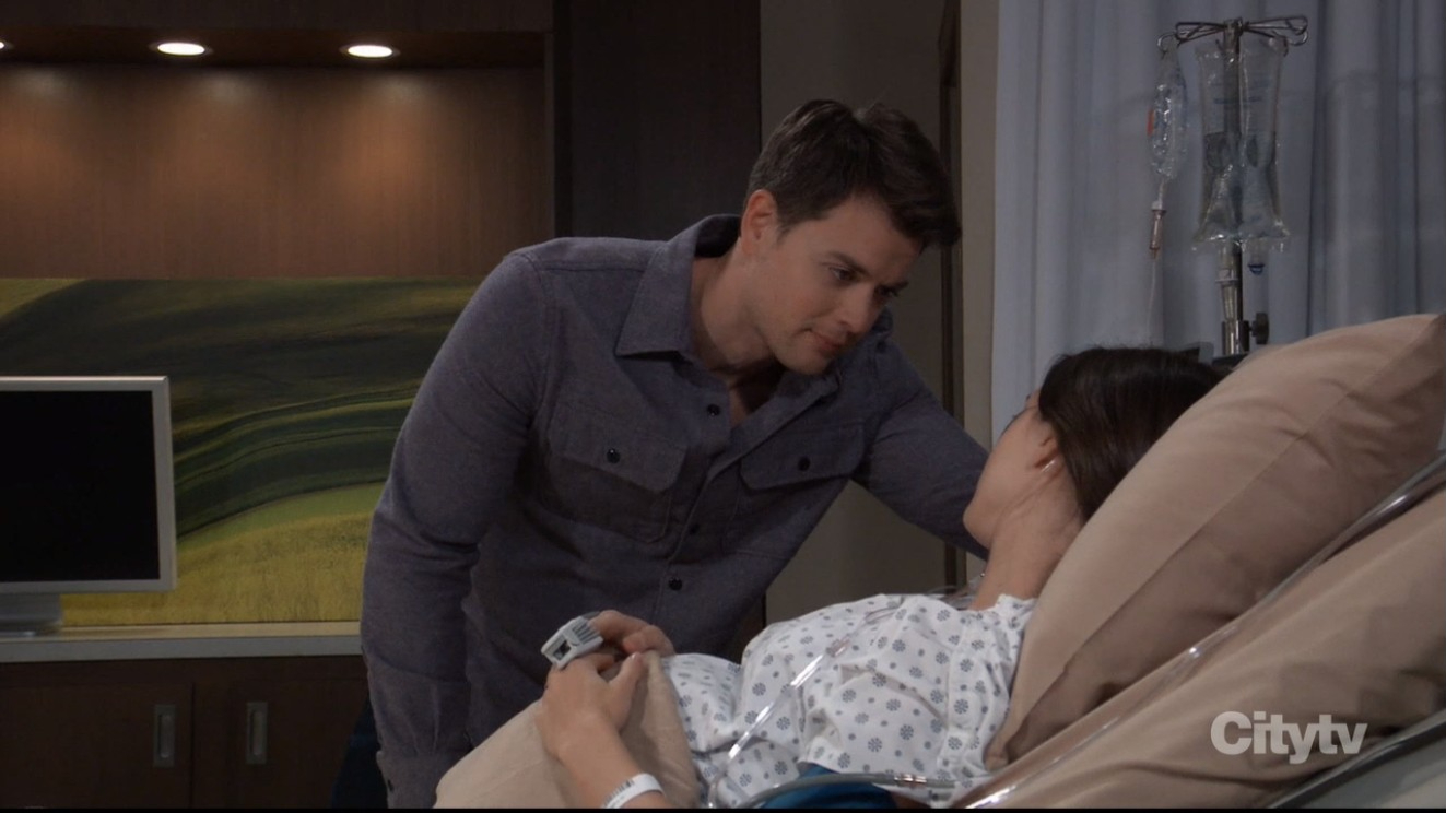 michael learns willow wants to wait til the kid is born before getting medical help GH recaps