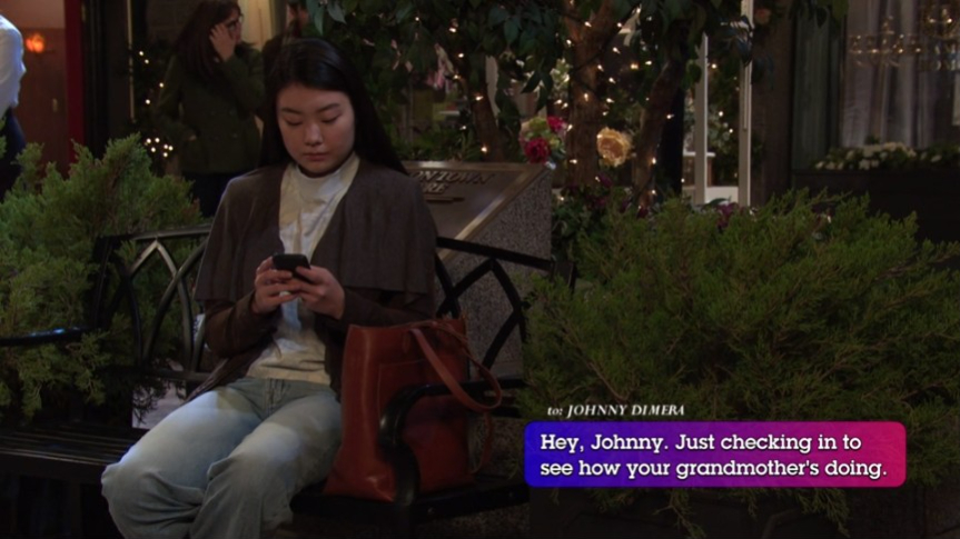 wendy texts johnny days of our lives recaps soapsspoilers