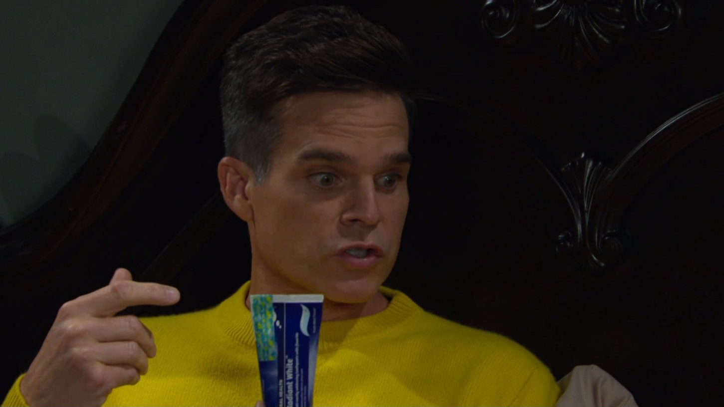 leo with toothpaste days of our lives recaps soapsspoilers