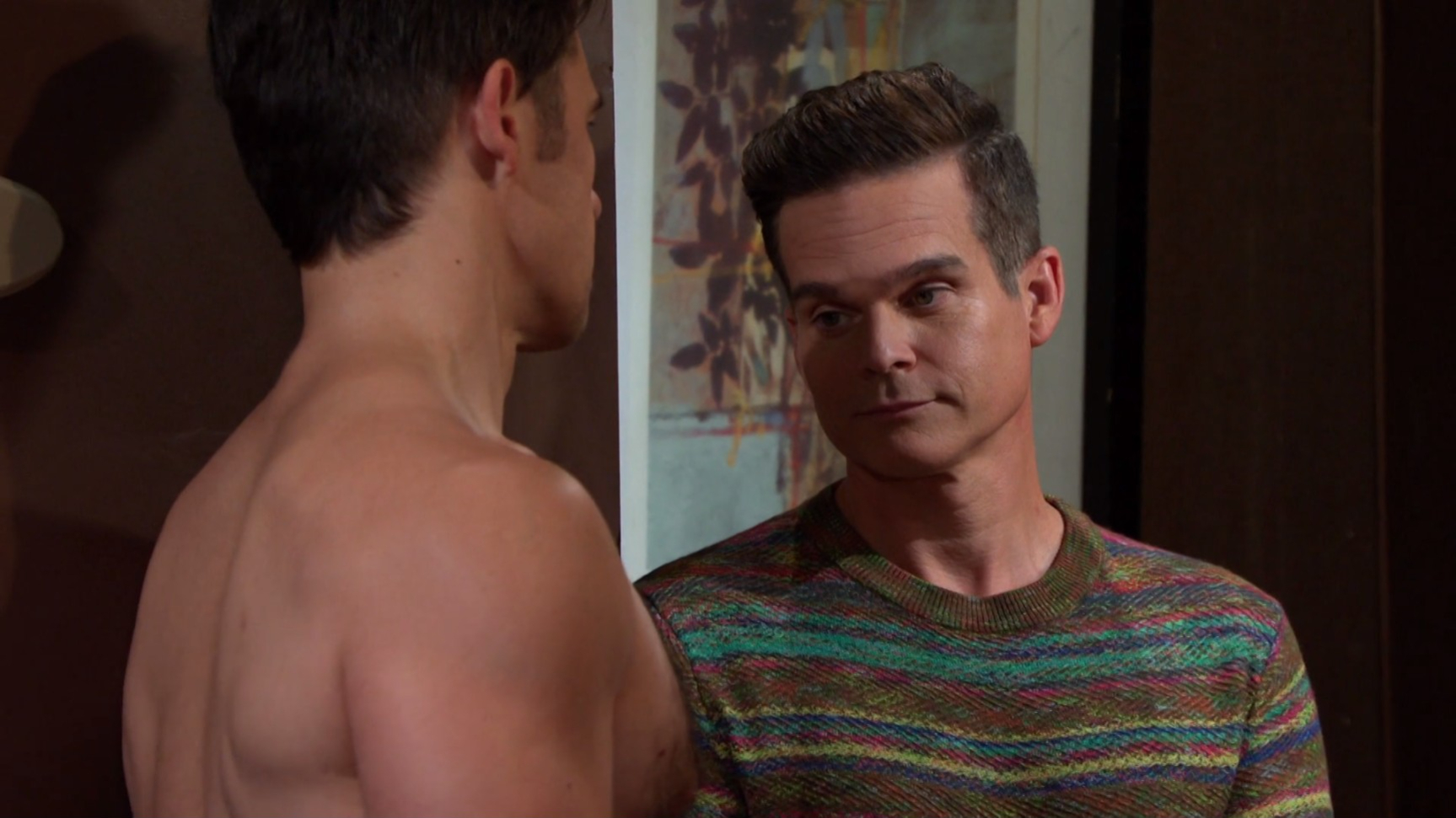 leo stares at how hot xander is days of our lives recaps 