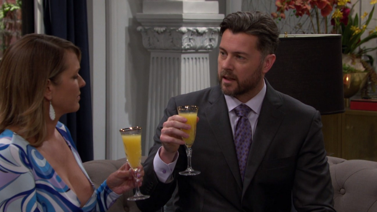 ej nicole drink champagne days of our lives recaps