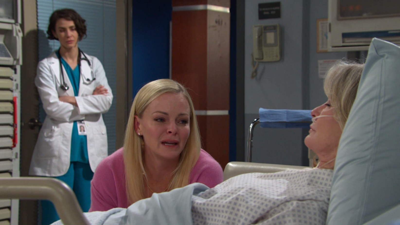 belle sobs and begs marlena to live Days Recaps SoapsSpoilers