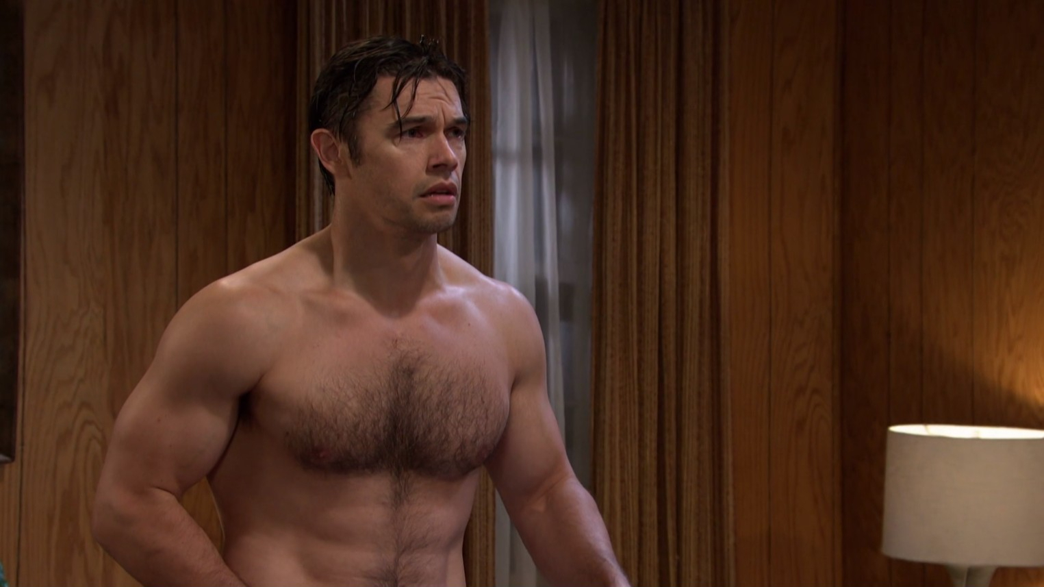 xander shirtless shocked sarah there. Days recaps soapsspoilers