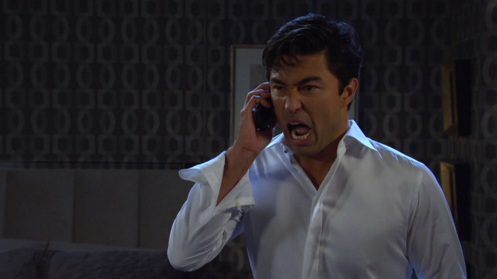 li screams into phone at dr rolf Days of our Lives recap SoapsSpoilers