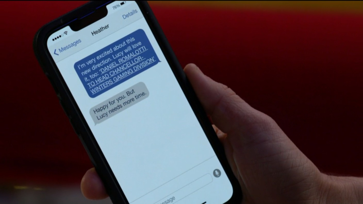 heather and daniel text Y&R recaps soapsspoilers