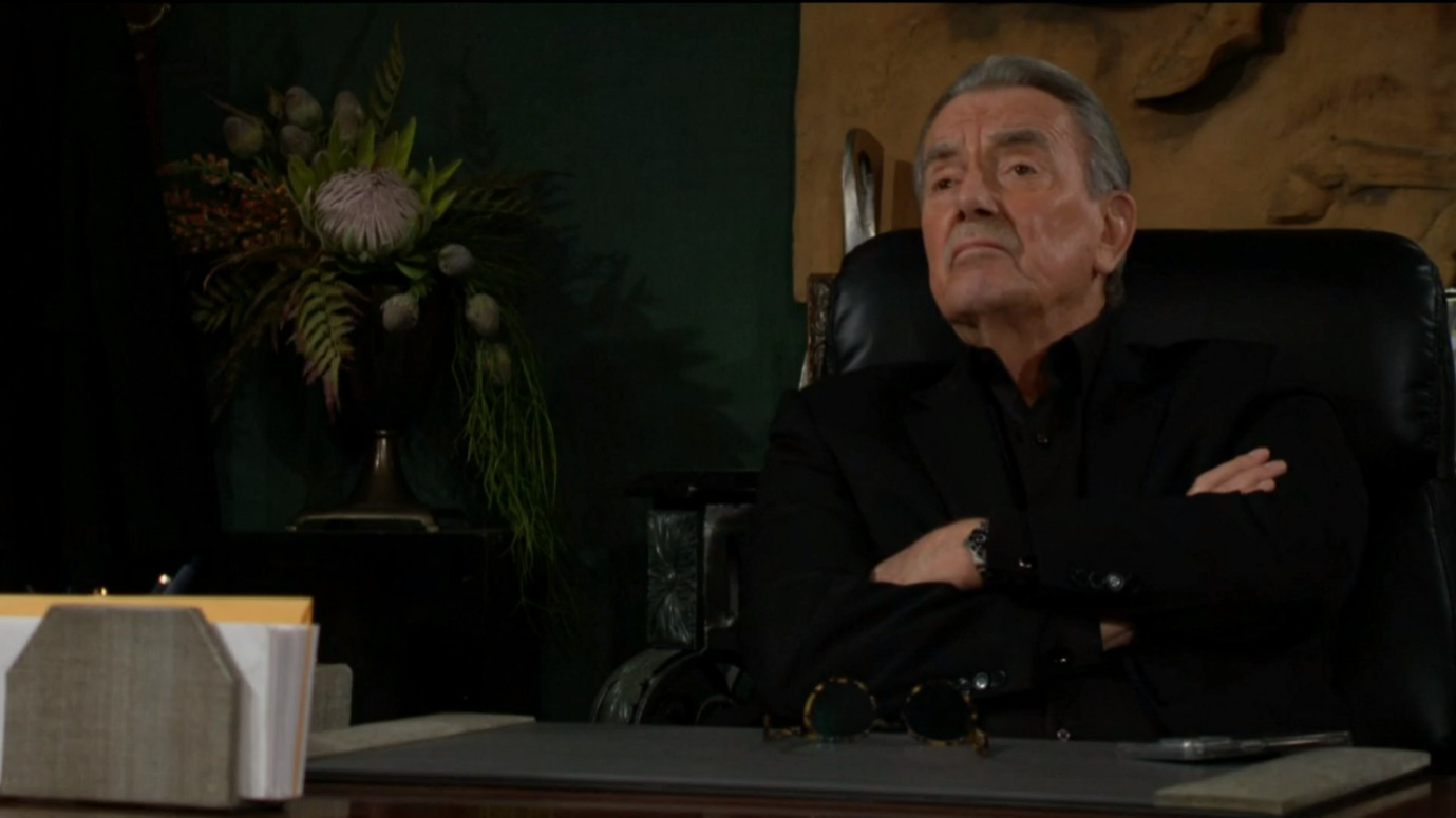 victor learns kyle found dirt on adam Y&R early recaps