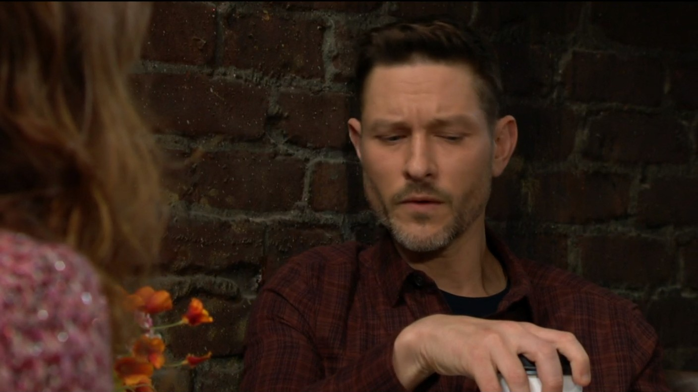 daniel and lily discuss work Y&R day ahead recaps SoapsSpoilers