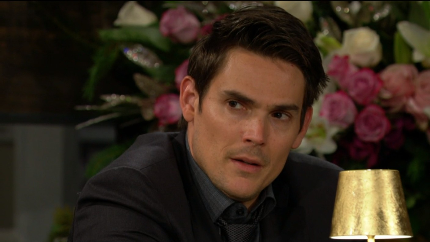 adam watches nick hug sally Y&R early reaps soapsspoilers