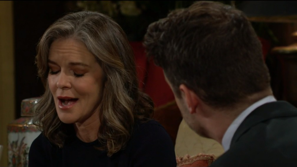 diane tries to talk to kyle about staying in Genoa City Y&R early recaps SoapsSpoilers