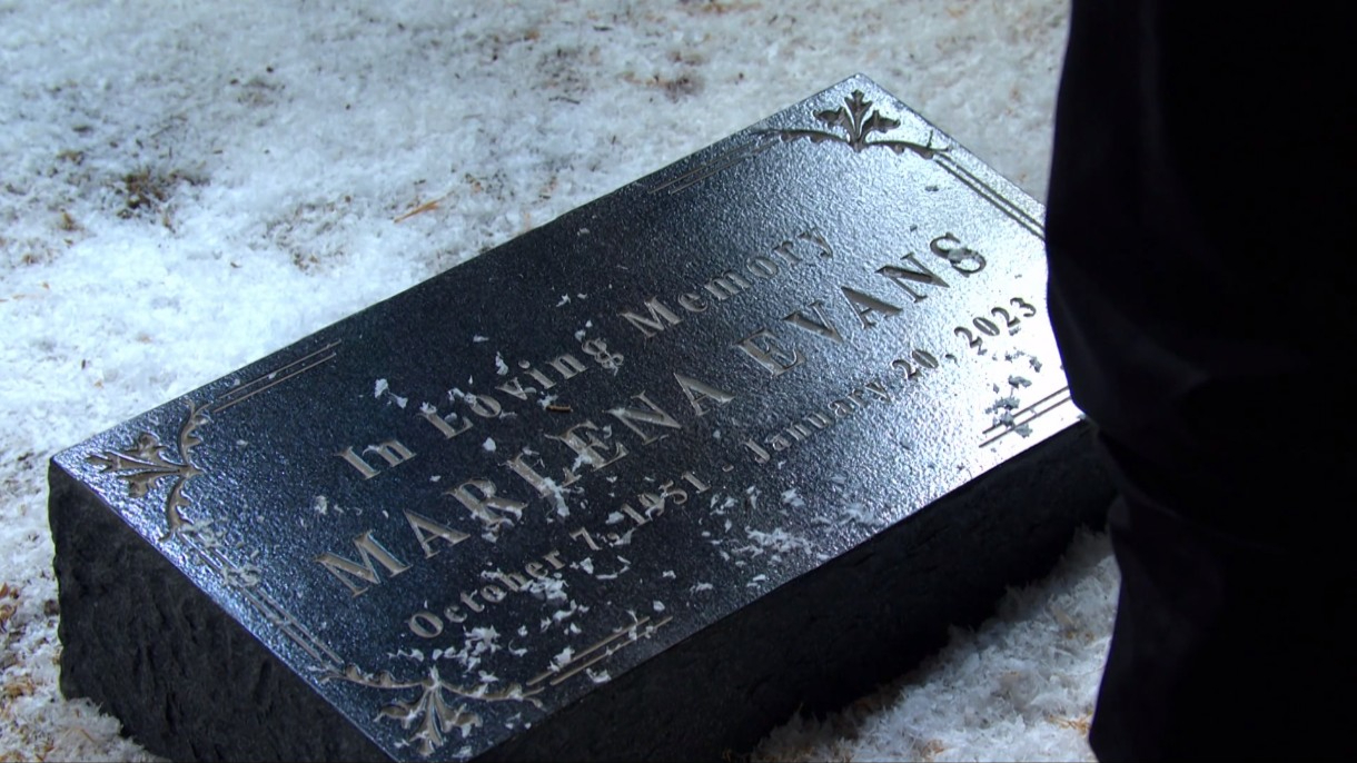 marlena's gravestone Days of our Lives recaps