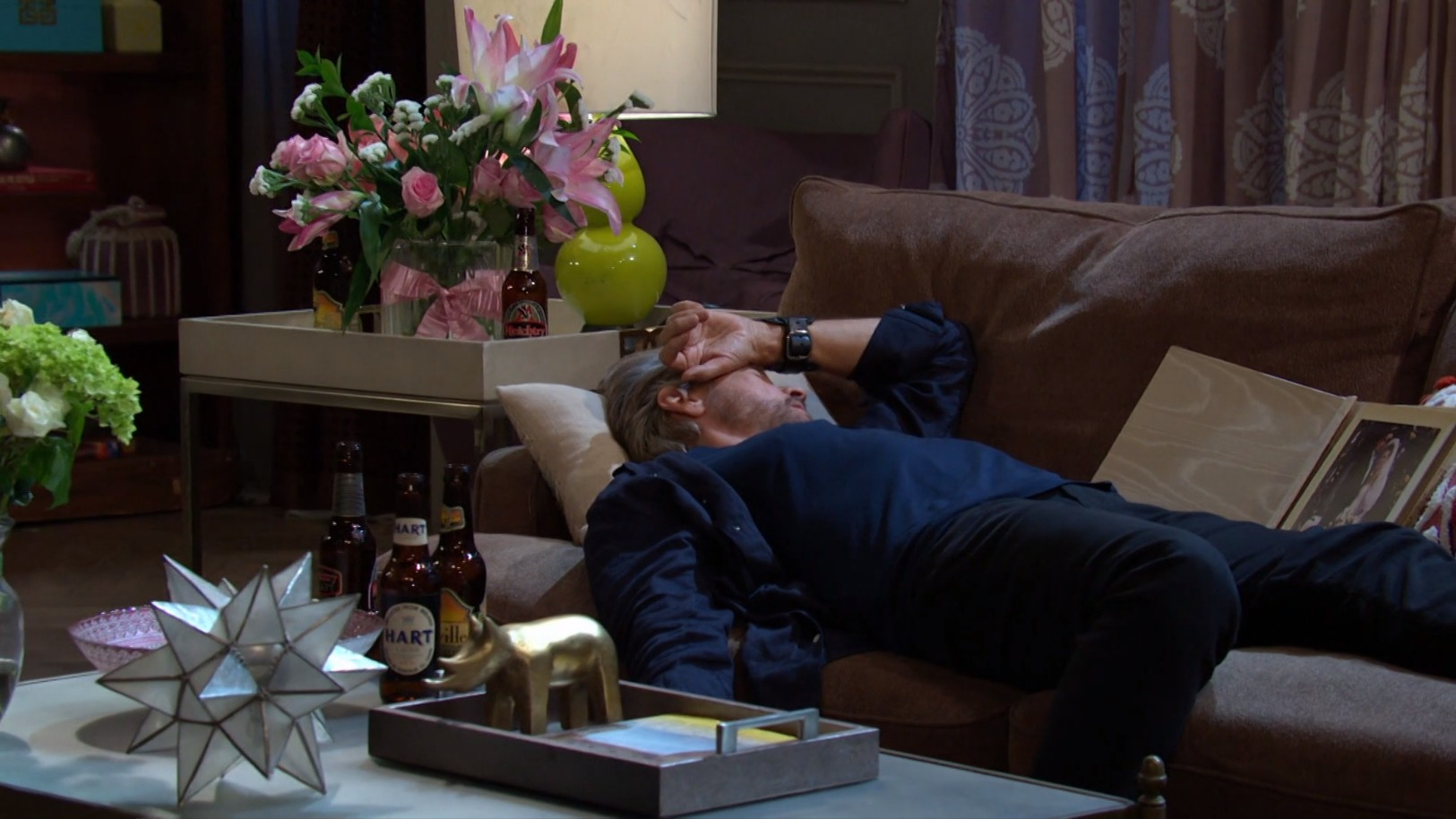 steve passed out Days recaps soaps spoilers