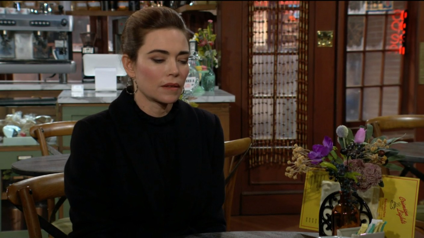 victoria with billy crimson lights Y&R early recaps SoapsSpoilers