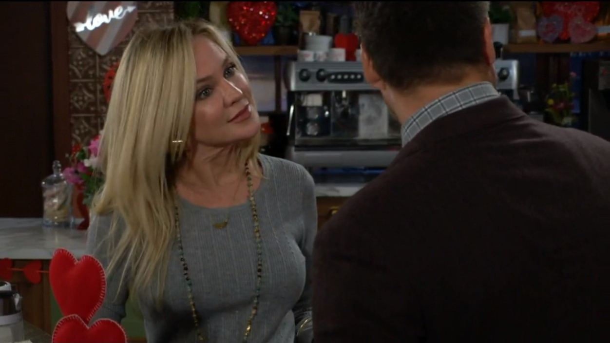 sharon and nick valentines day crimson lights Y&R early recaps SoapsSpoilers