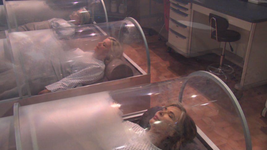 kayla kate and marlena in the cryogenic pods 