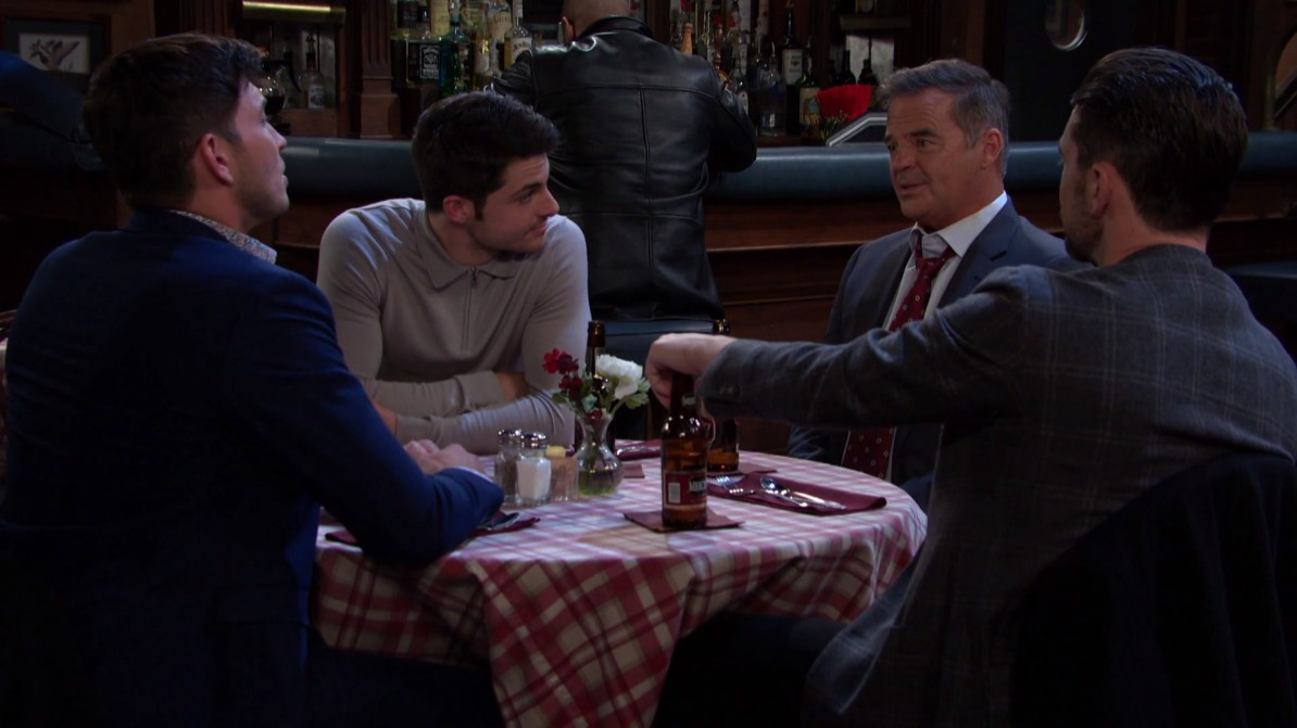 sonny and justin and chad and alex brady pub DAYS recaps