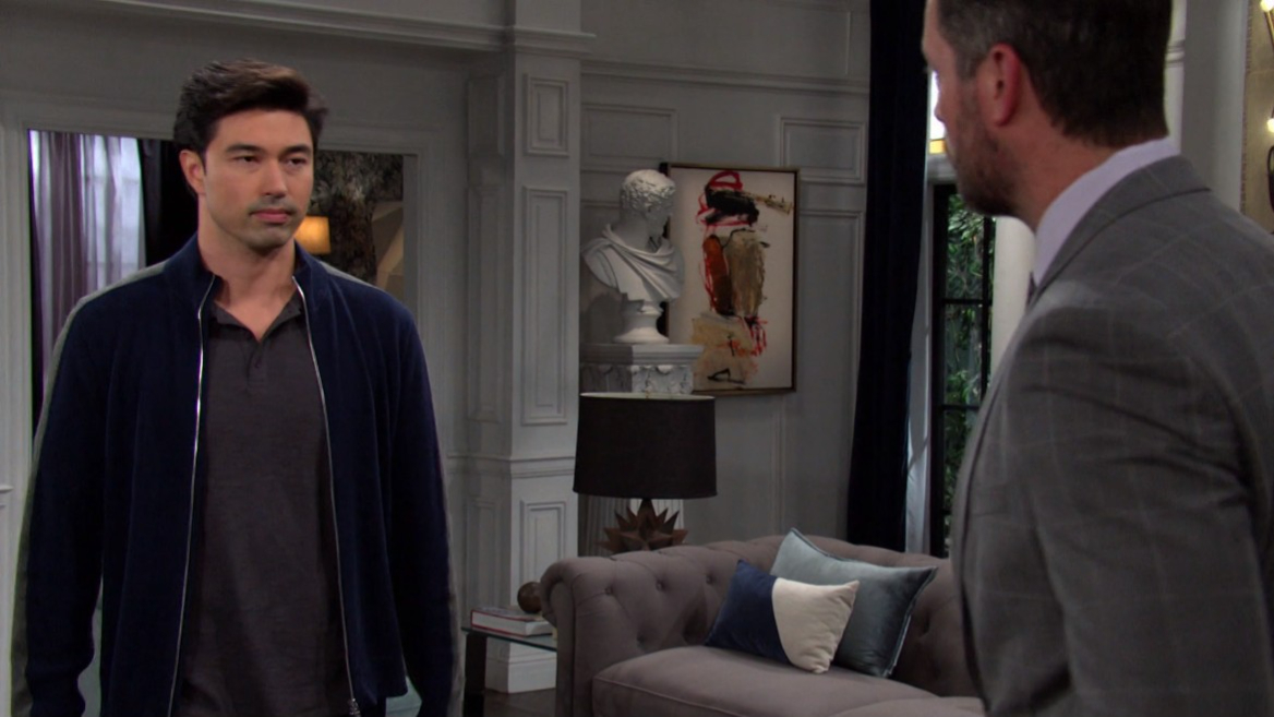 li summoned to work with EJ dimera at the dimera mansion on days