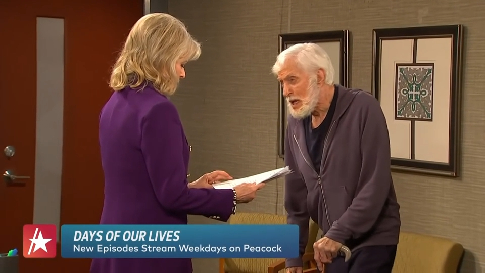 dick van dyke on days of our lives comings and goings