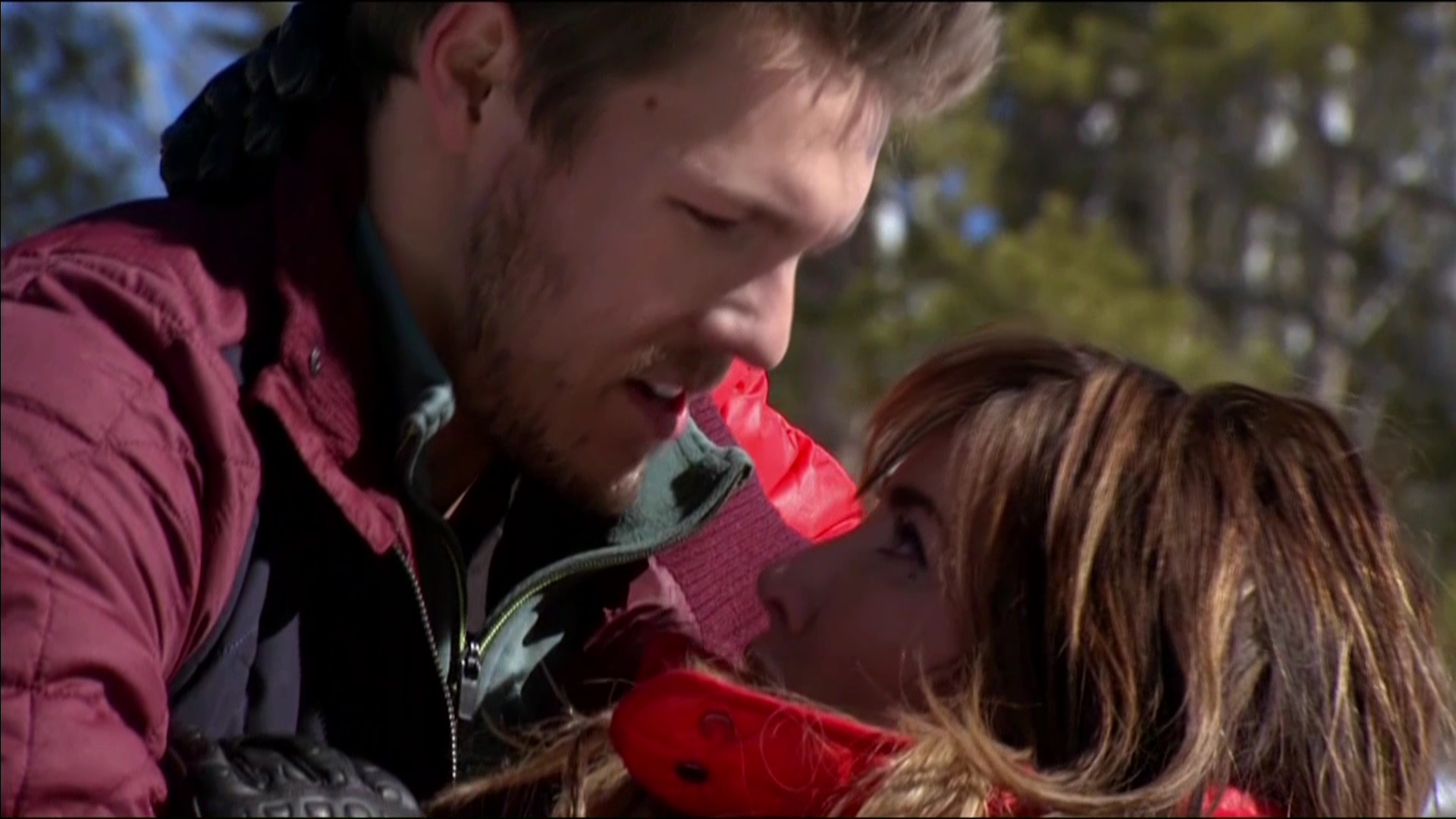 steffy and liam skiing flashback