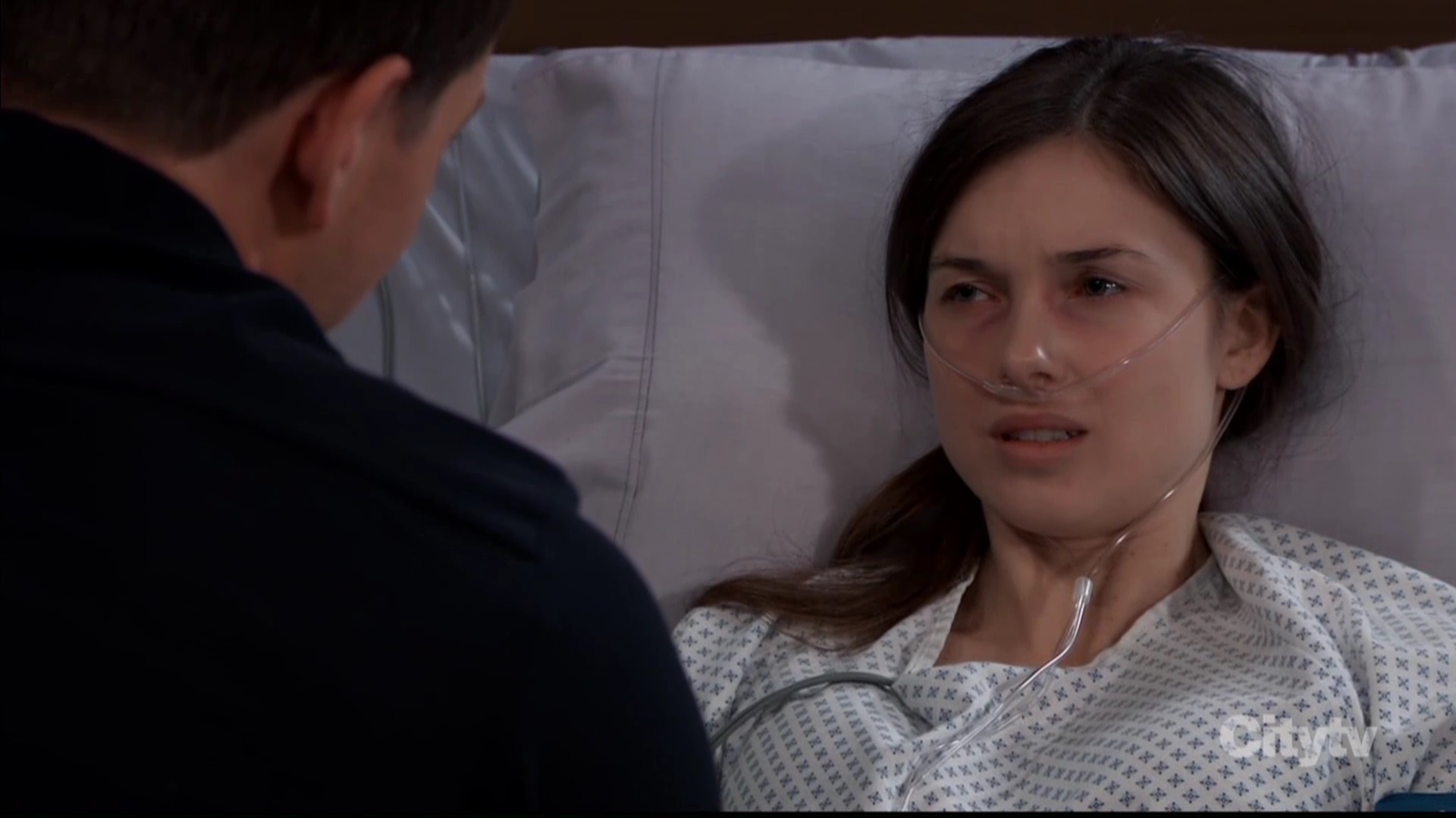 willow emotional in hospital