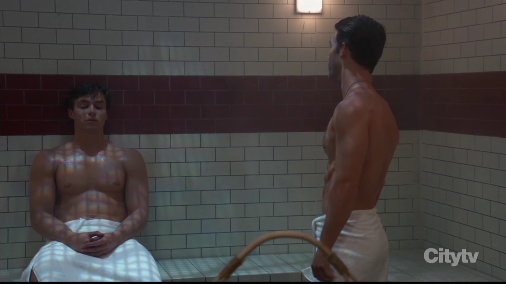 spencer and dex steam room
