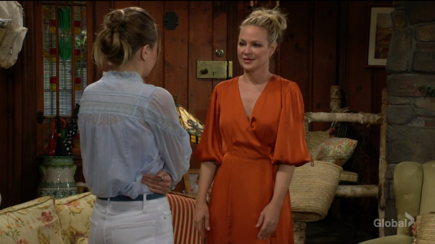sharon asks how faith's roommates are taking borgnine the cat's death