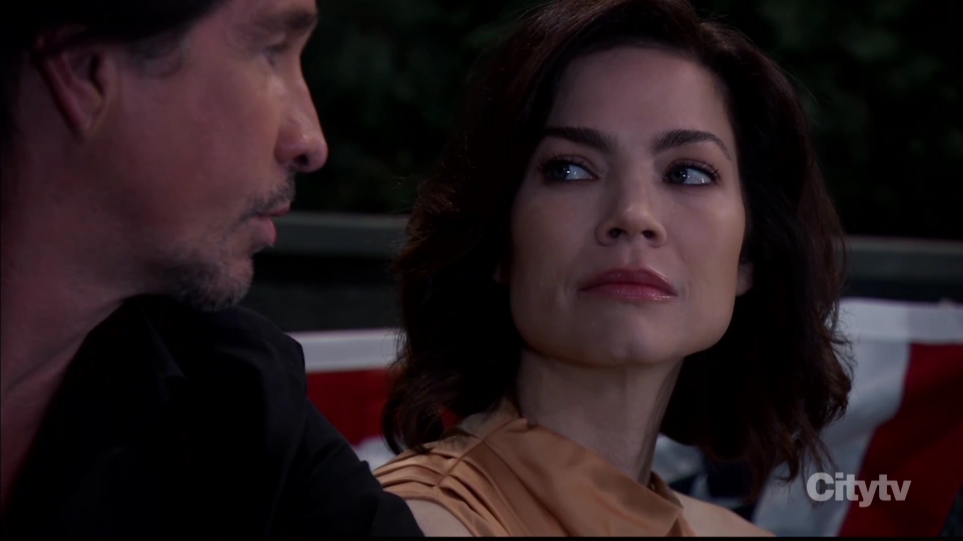 liz stares at finn after his proclamation