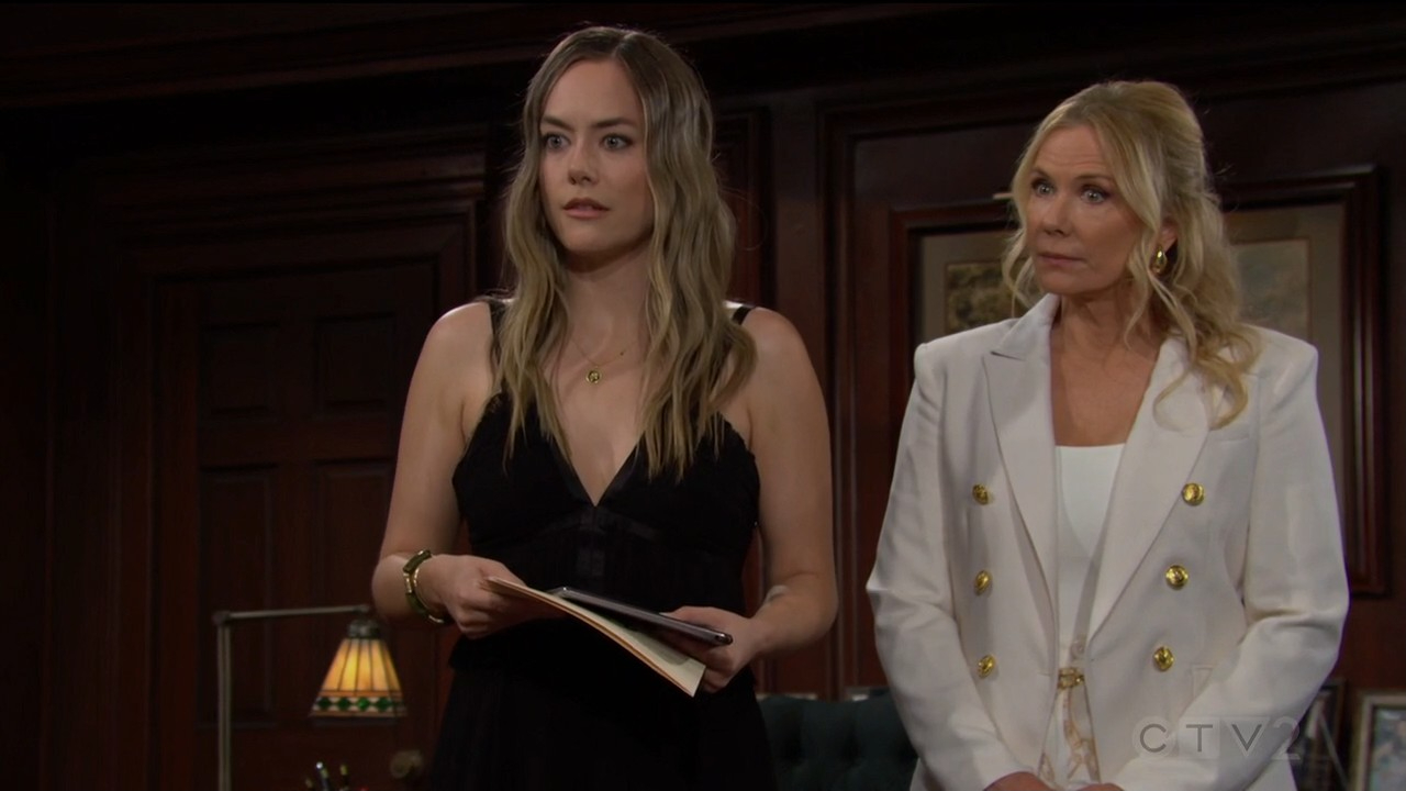 Hope is surprised steffy's almost single now.