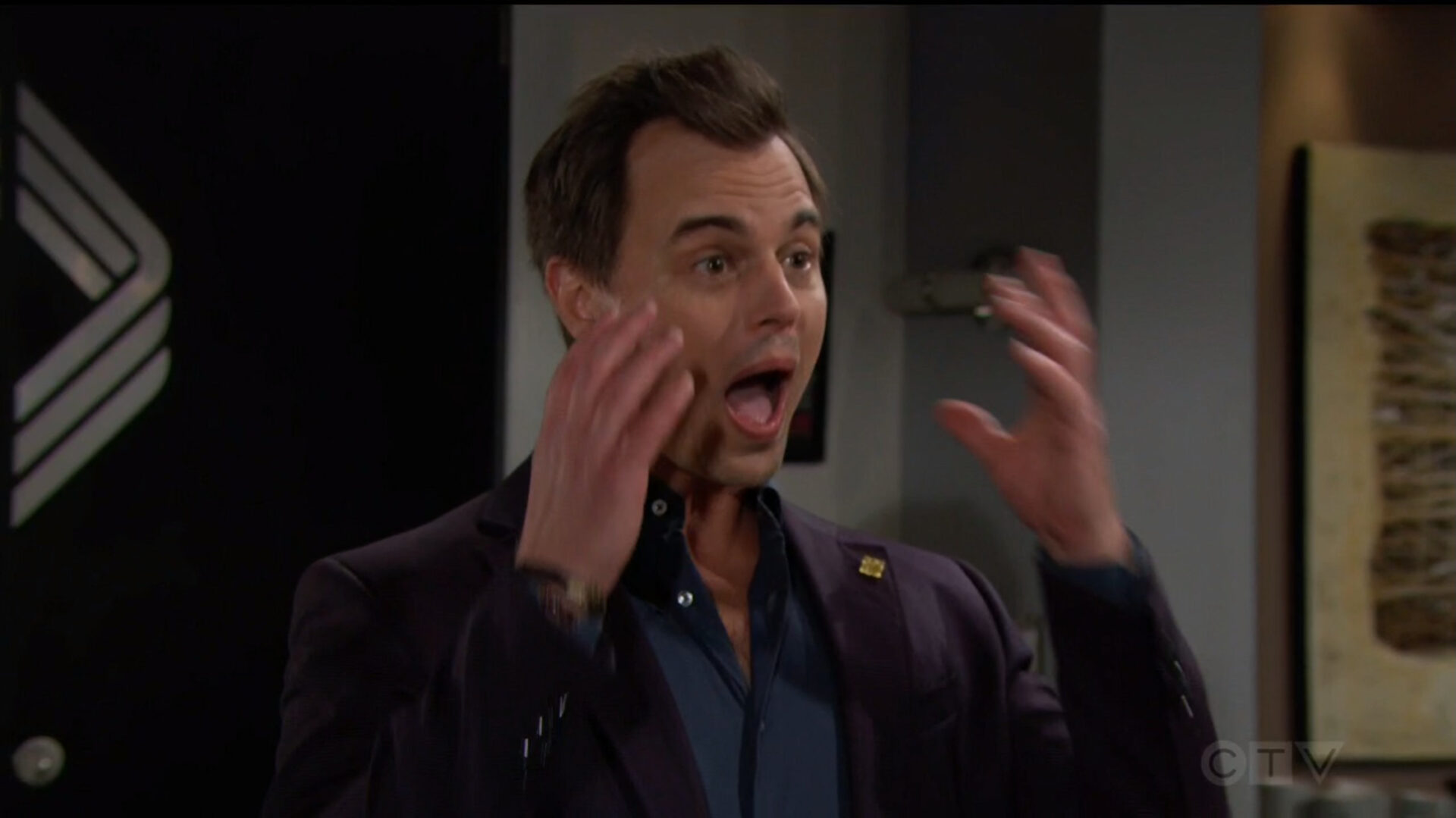 wyatt squeaks that he doesn't get why steffy moved in with finn