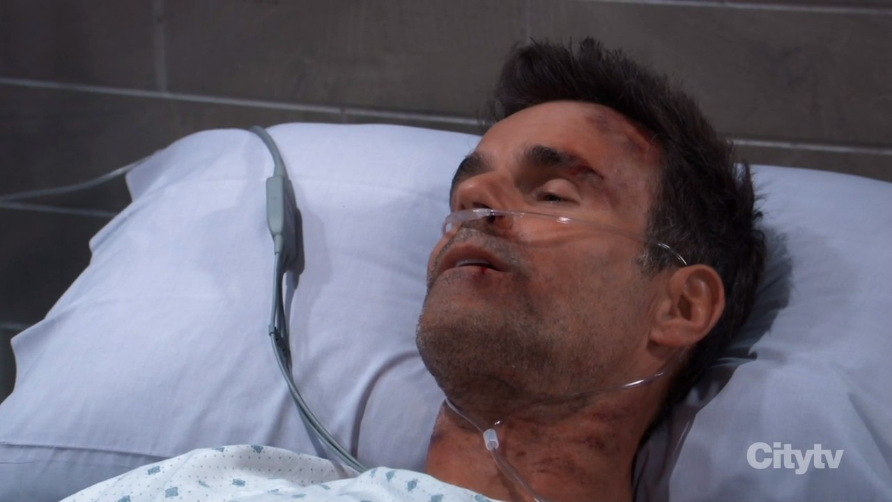 drew wakes up at gh