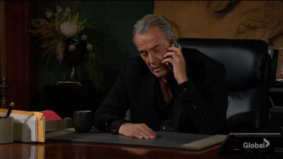victor on phone to nick