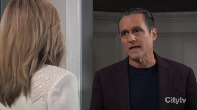 sonny tells carly about plan