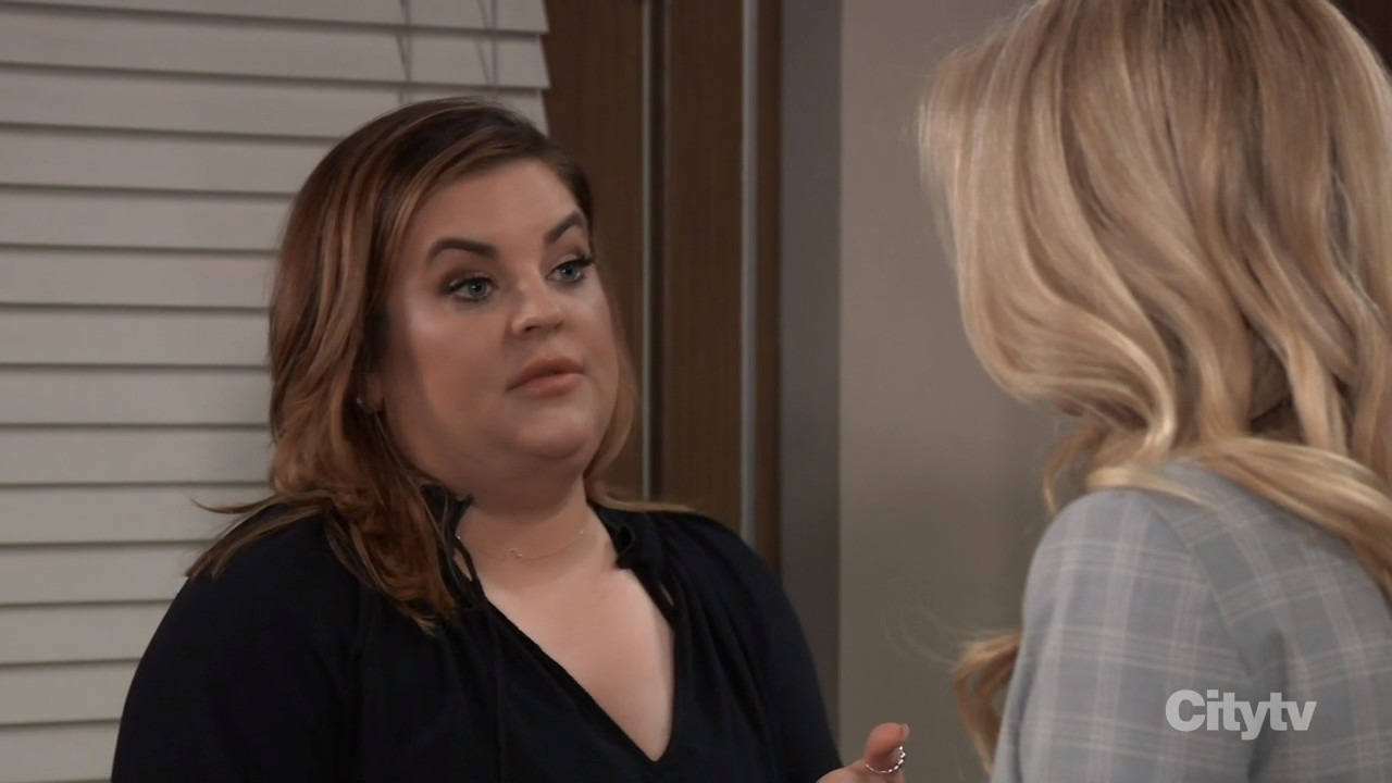 maxie tells felicia about changes at deception