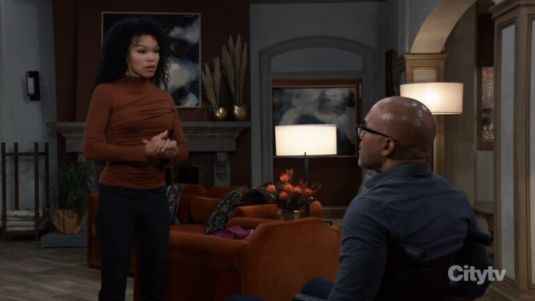 portia and curtis worry about trina