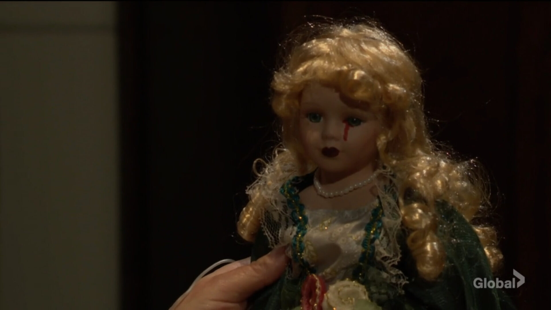 creepy doll nikki finds Y&R soapsspoilers