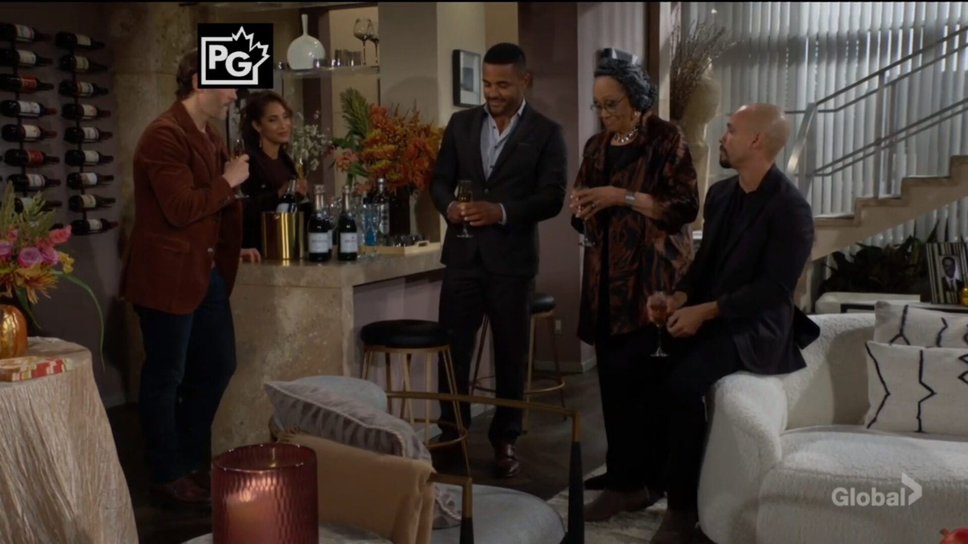 winters family thanksgiving Y&R recaps soapsspoilers