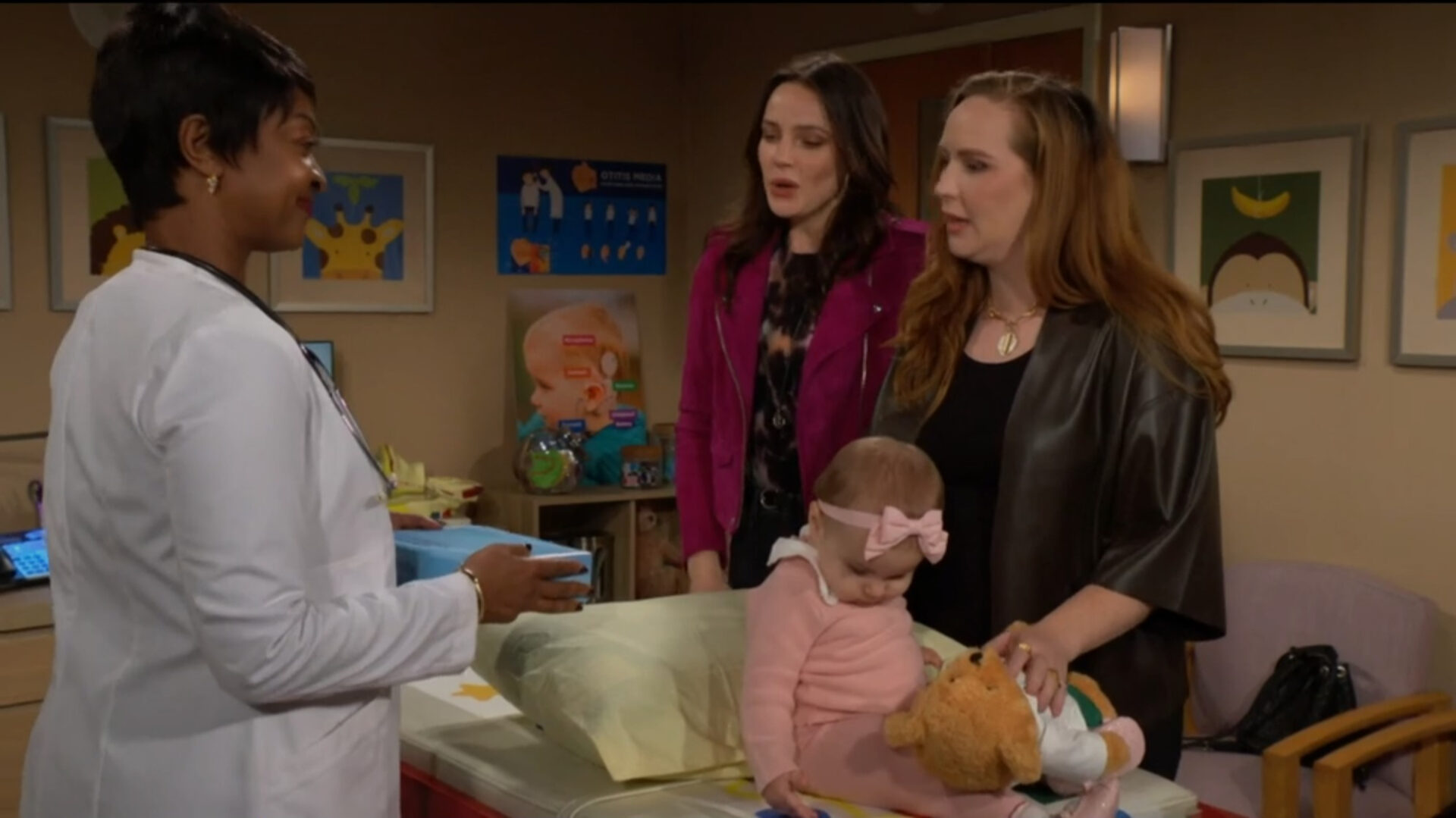 dr george and aria and mariah and tessa 
