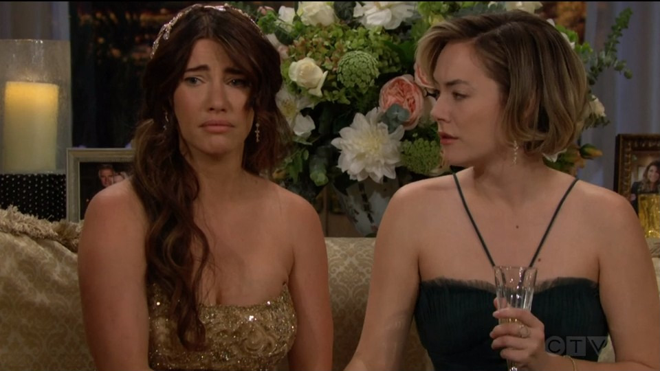 steffy pouting about eric