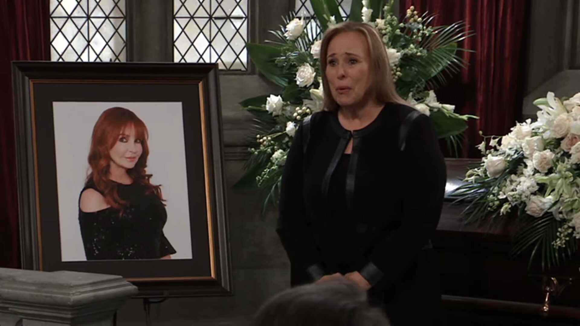 laura speaks at bobbie's funeral