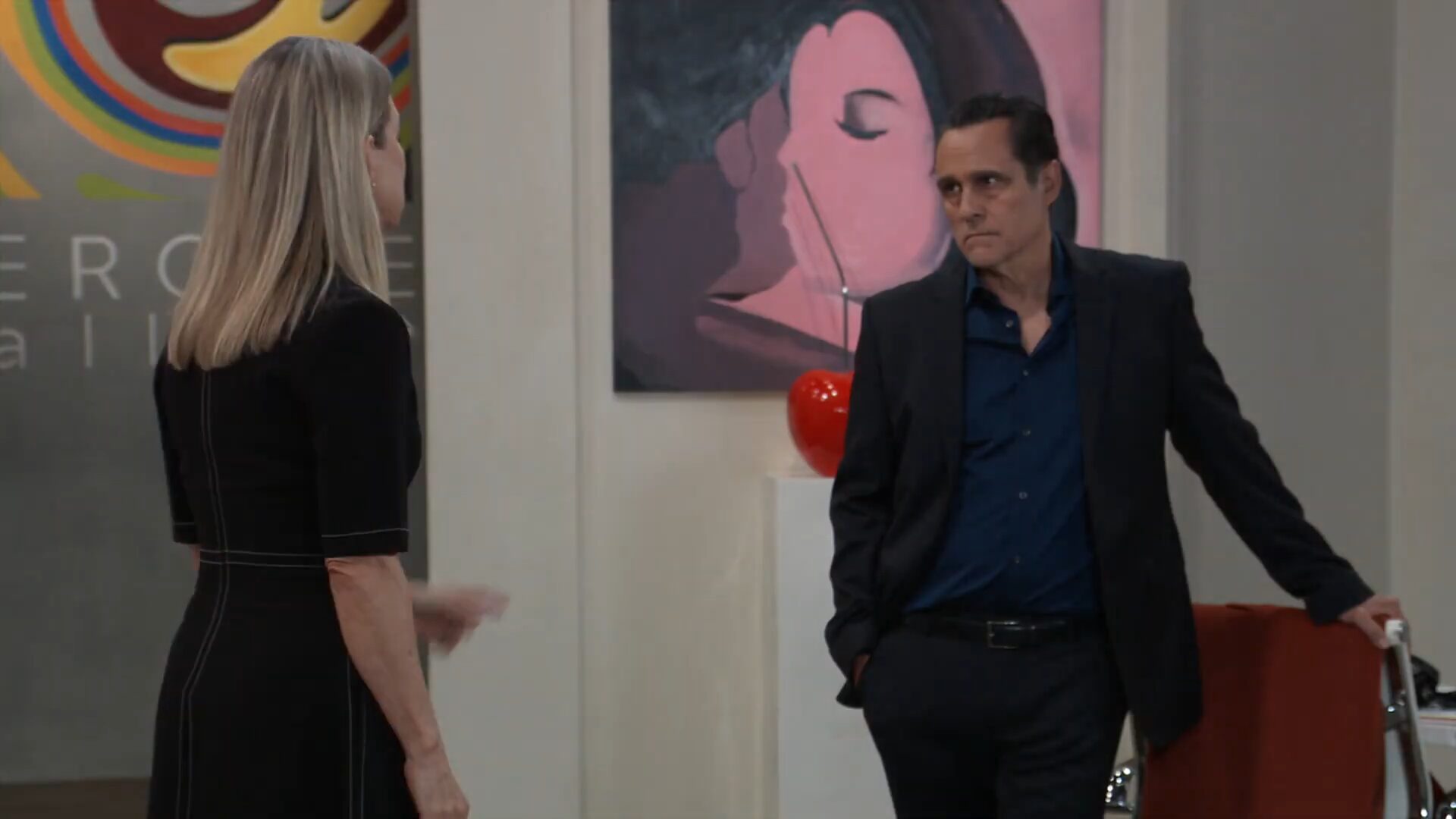 sonny and nina in gallery